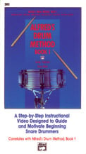 ALFREDS DRUM METHOD #1 VHS VIDEO-P.O.P. cover